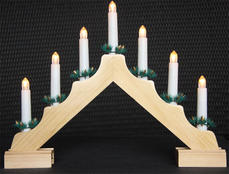 2XAA电池LED木桥灯DCS7-1