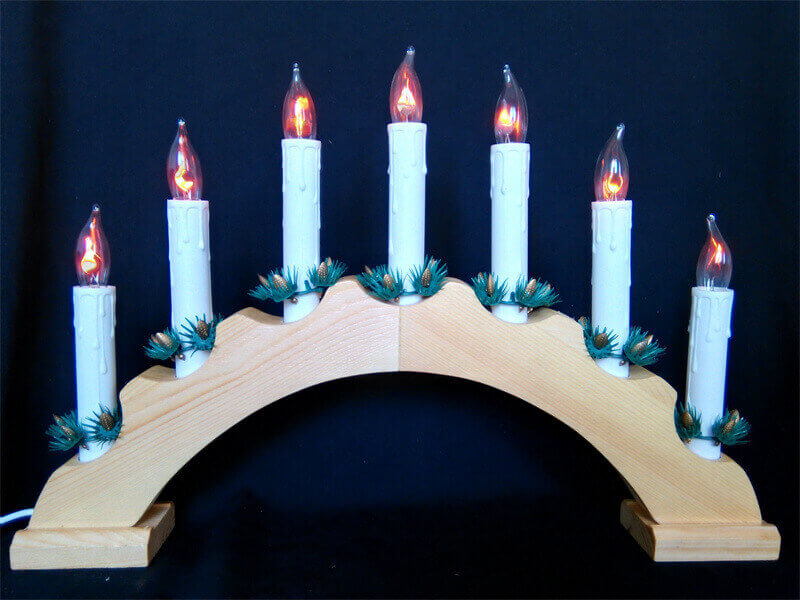 火焰泡拱型桥灯