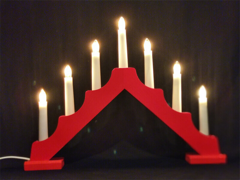 木架桥灯DCA7红色