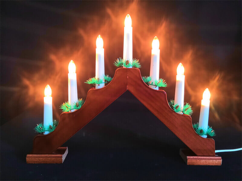 木桥桥灯DCA7棕色