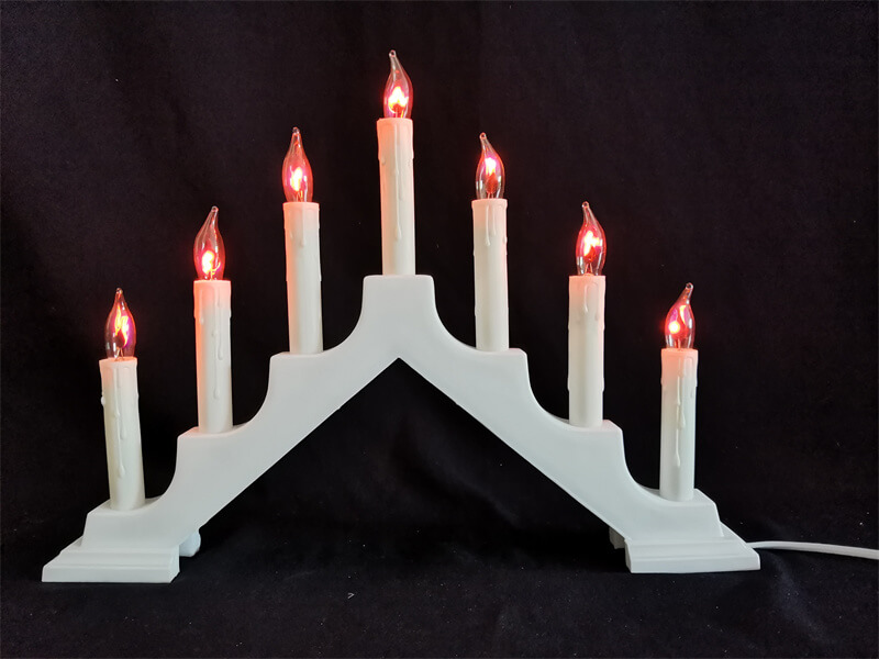 火焰泡塑架桥灯